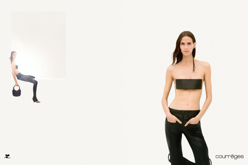 André Courrèges advertisement for Spring/Summer 2025