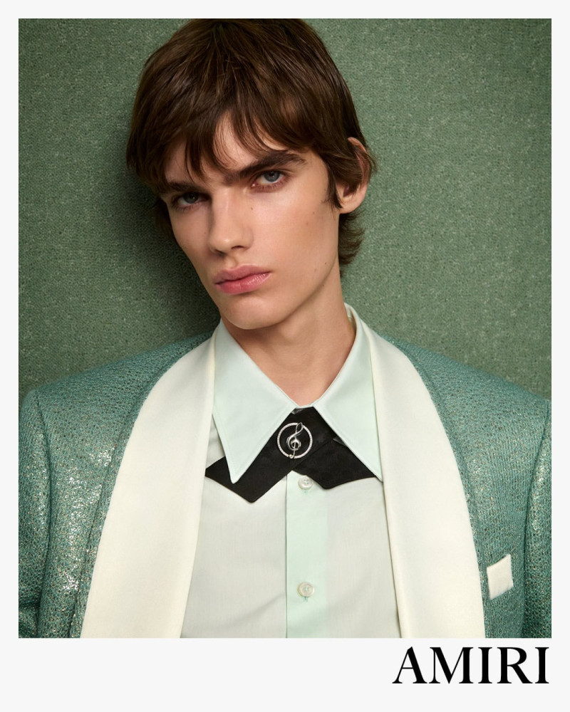 Amiri advertisement for Spring/Summer 2025