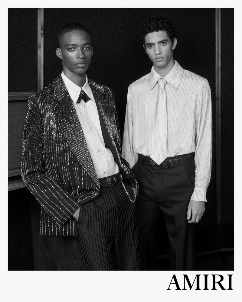 Amiri advertisement for Spring/Summer 2025