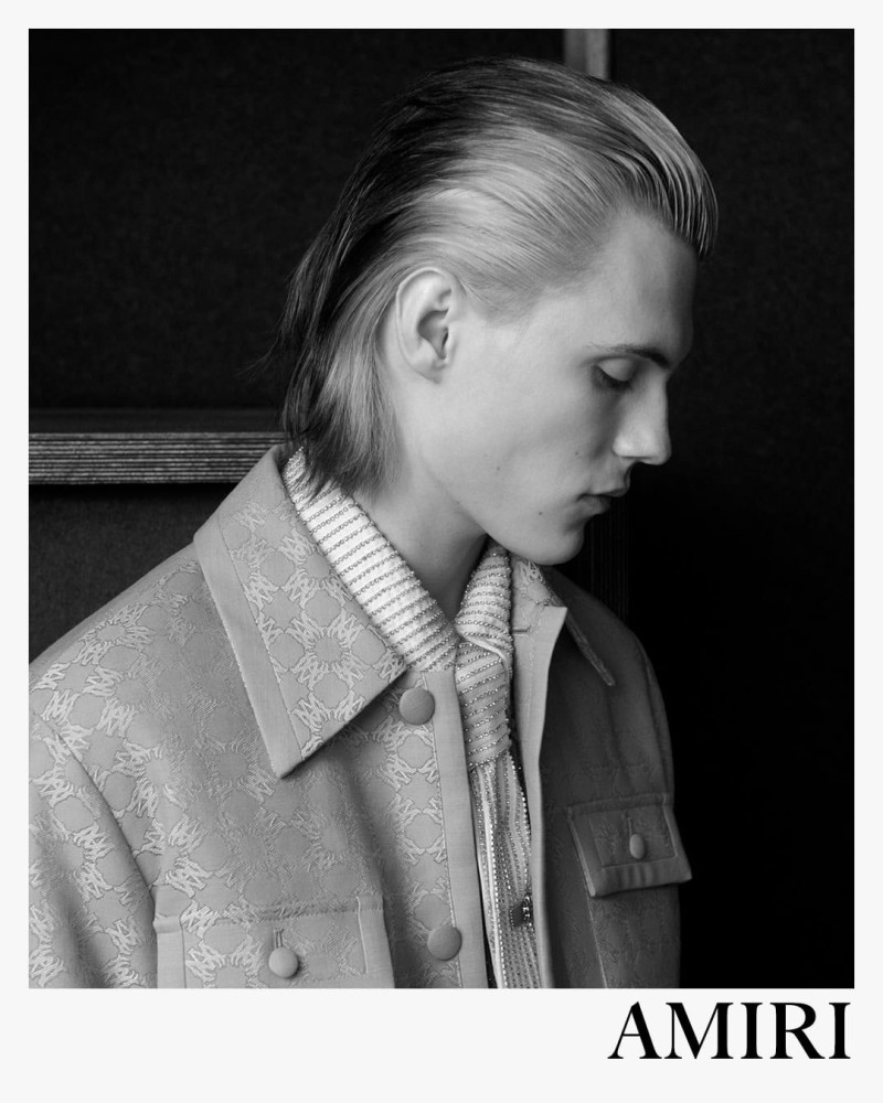 Amiri advertisement for Spring/Summer 2025