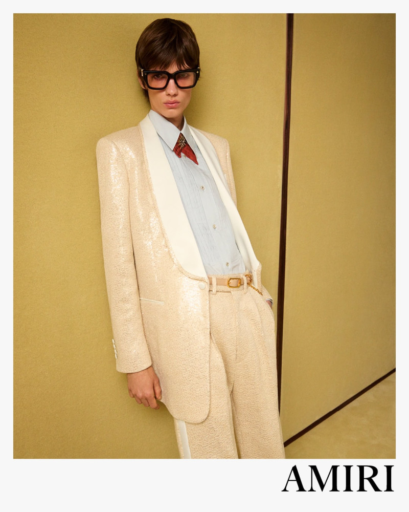 Amiri advertisement for Spring/Summer 2025