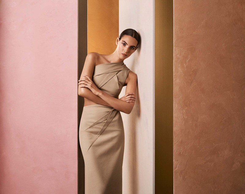Vittoria Ceretti featured in  the Max Mara advertisement for Spring/Summer 2025