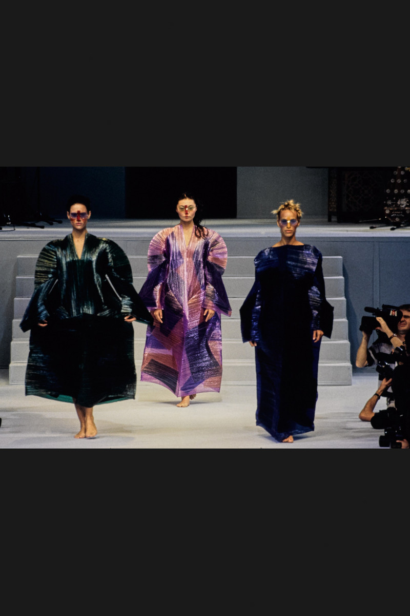 Issey Miyake fashion show for Spring/Summer 1995
