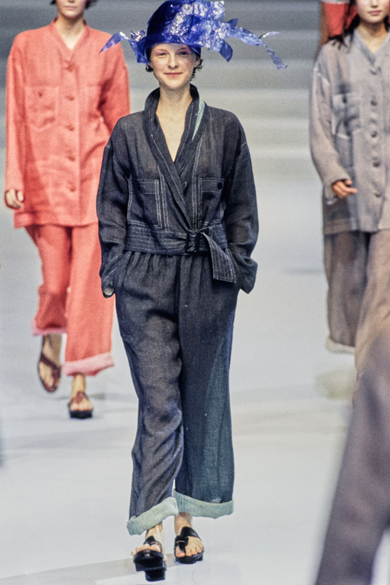 Issey Miyake fashion show for Spring/Summer 1995
