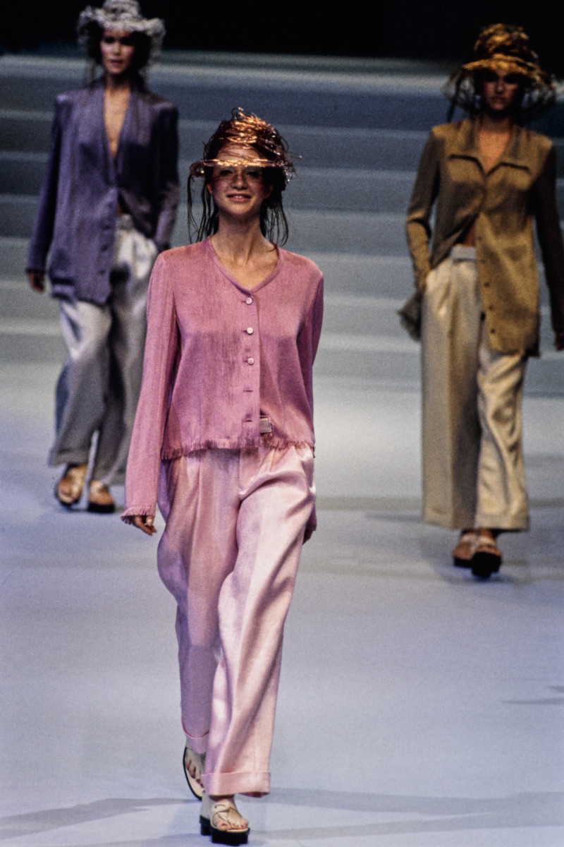 Issey Miyake fashion show for Spring/Summer 1995