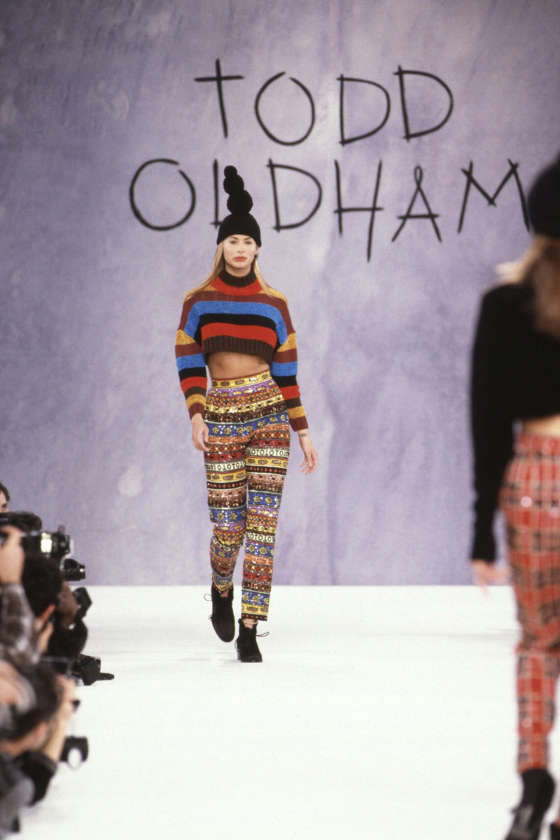 Todd Oldham fashion show for Autumn/Winter 1994