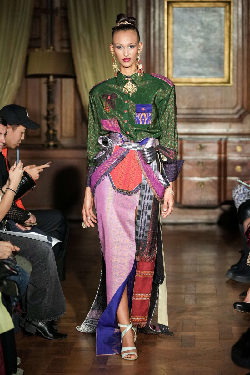 Ronald van der Kemp fashion show for Spring/Summer 2025