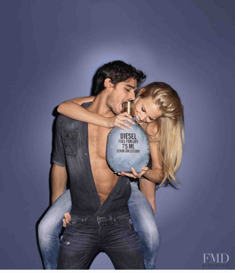 Marloes Horst featured in  the Diesel Fragrances Fuel for Life advertisement for Spring/Summer 2011