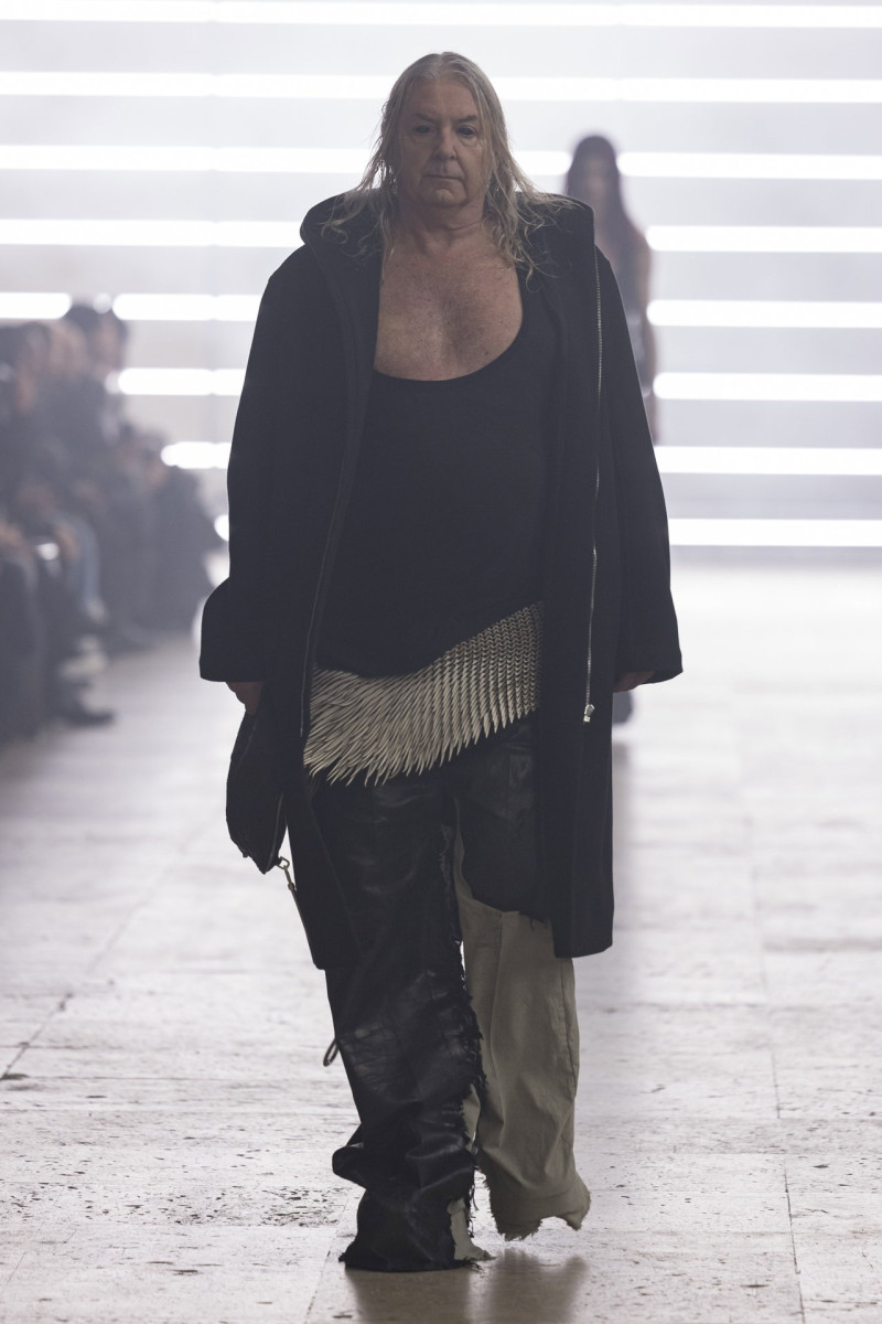 Rick Owens fashion show for Autumn/Winter 2025
