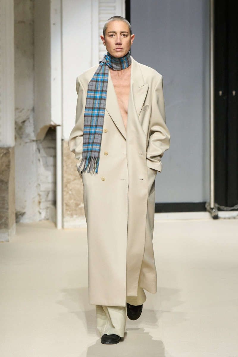 Auralee fashion show for Autumn/Winter 2025
