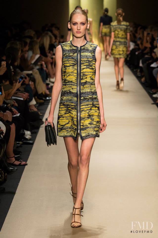 Hannare Blaauboer featured in  the Guy Laroche fashion show for Spring/Summer 2015