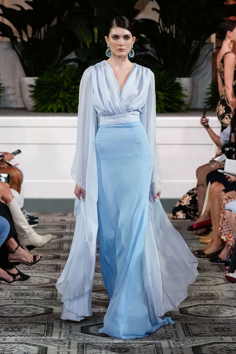 Dennis Basso fashion show for Spring/Summer 2025
