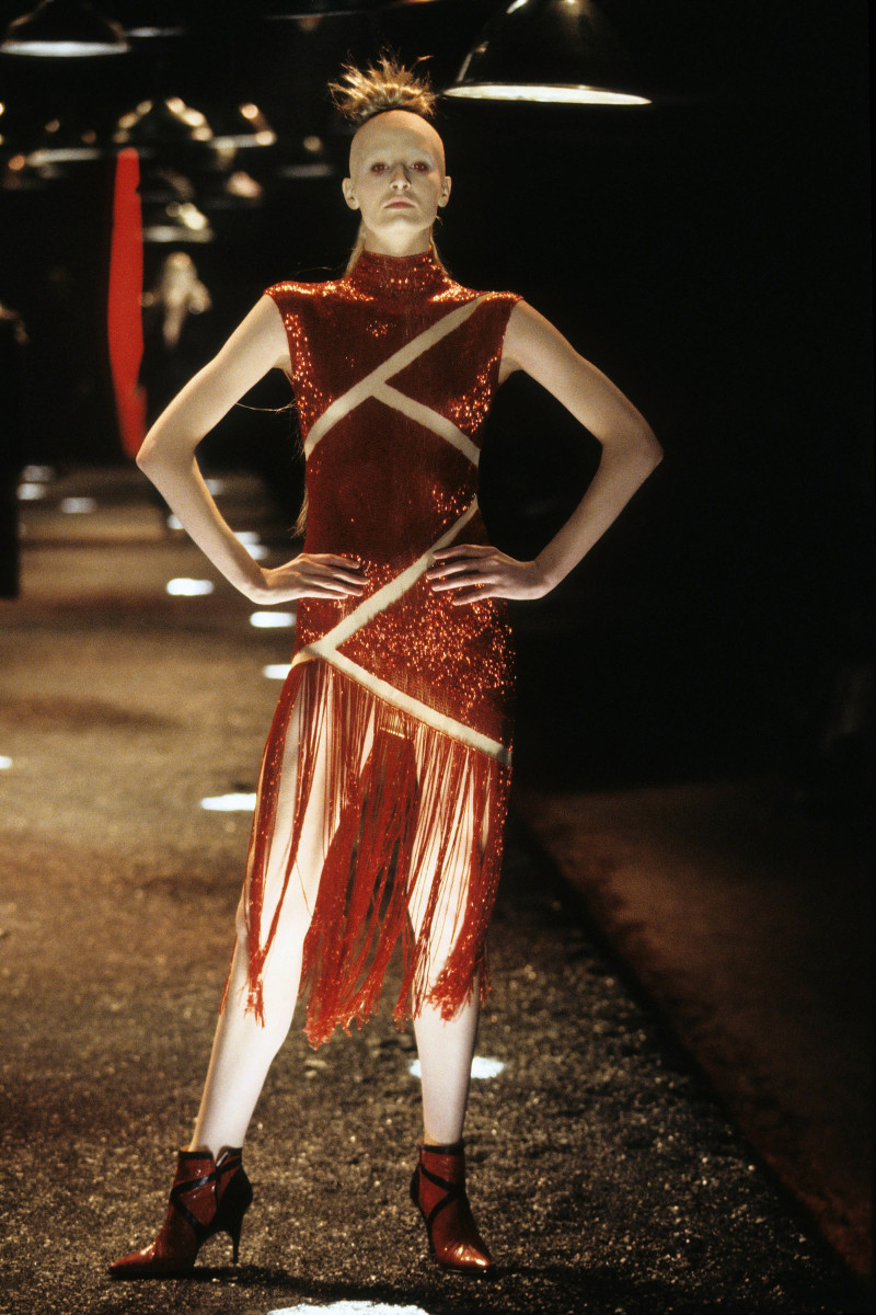 Alexander McQueen fashion show for Autumn/Winter 1998