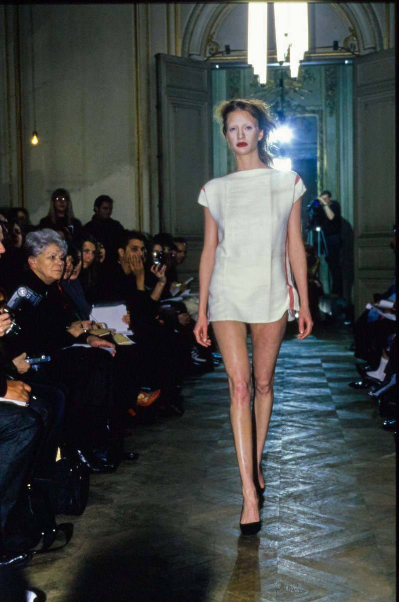 Olivier Theyskens fashion show for Autumn/Winter 1998