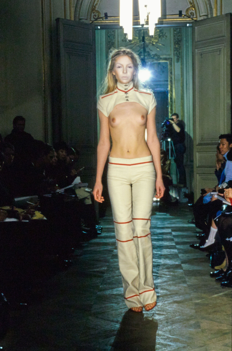 Olivier Theyskens fashion show for Autumn/Winter 1998