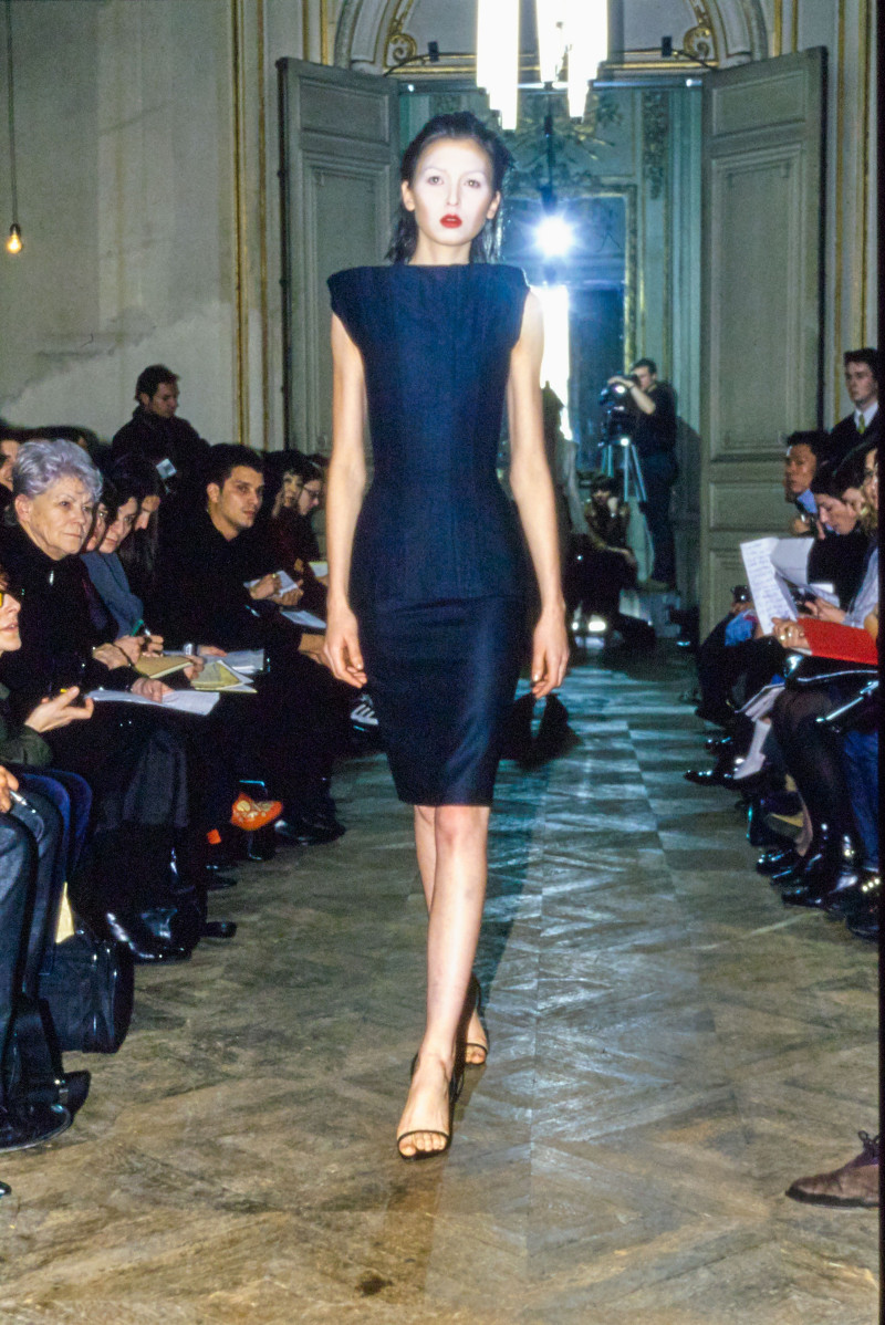 Olivier Theyskens fashion show for Autumn/Winter 1998