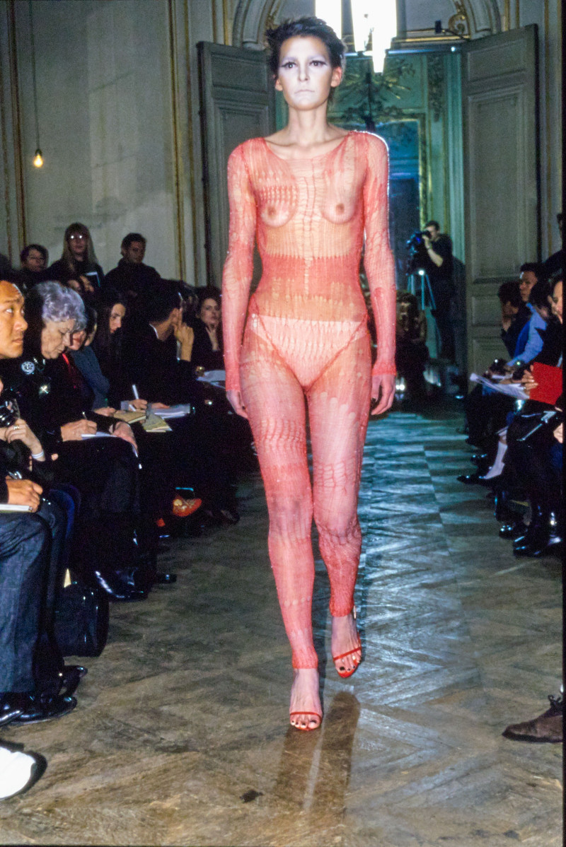 Olivier Theyskens fashion show for Autumn/Winter 1998