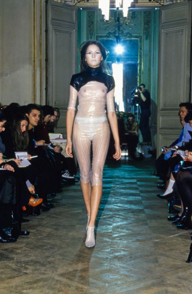 Olivier Theyskens fashion show for Autumn/Winter 1998