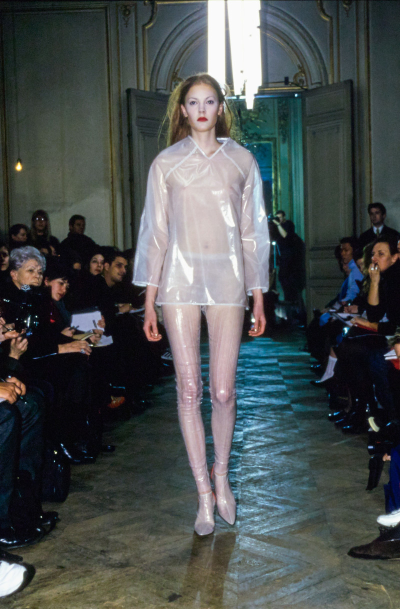 Olivier Theyskens fashion show for Autumn/Winter 1998