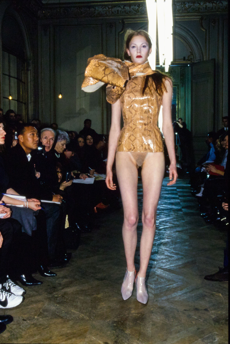 Olivier Theyskens fashion show for Autumn/Winter 1998