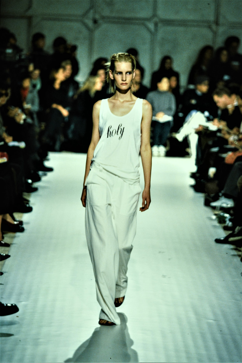 Ann Demeulemeester fashion show for Spring/Summer 1998