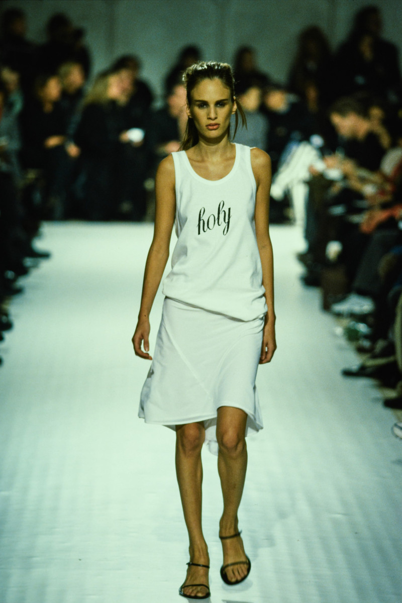 Ann Demeulemeester fashion show for Spring/Summer 1998