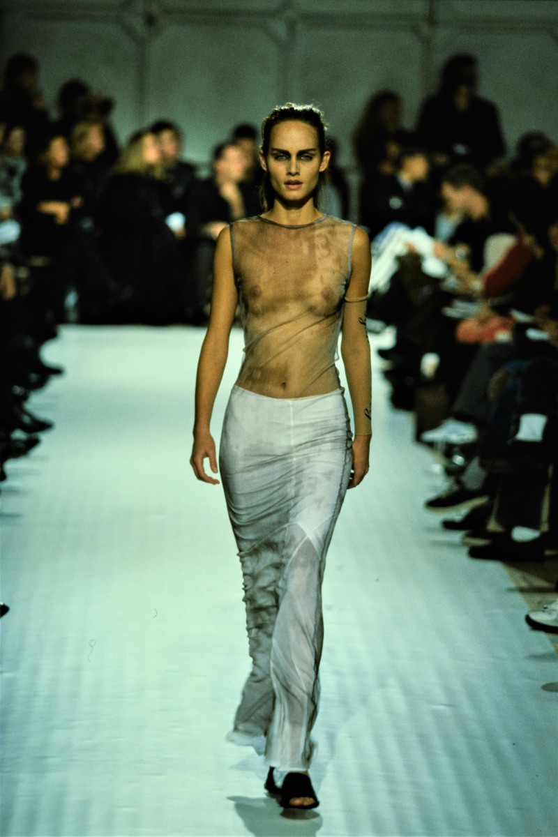 Ann Demeulemeester fashion show for Spring/Summer 1998