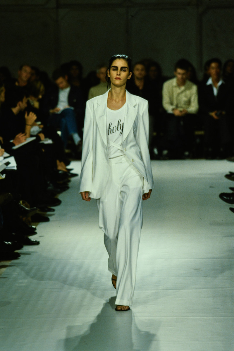 Ann Demeulemeester fashion show for Spring/Summer 1998