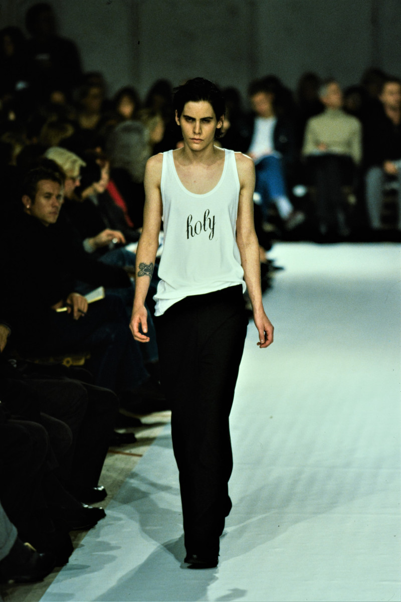 Ann Demeulemeester fashion show for Spring/Summer 1998