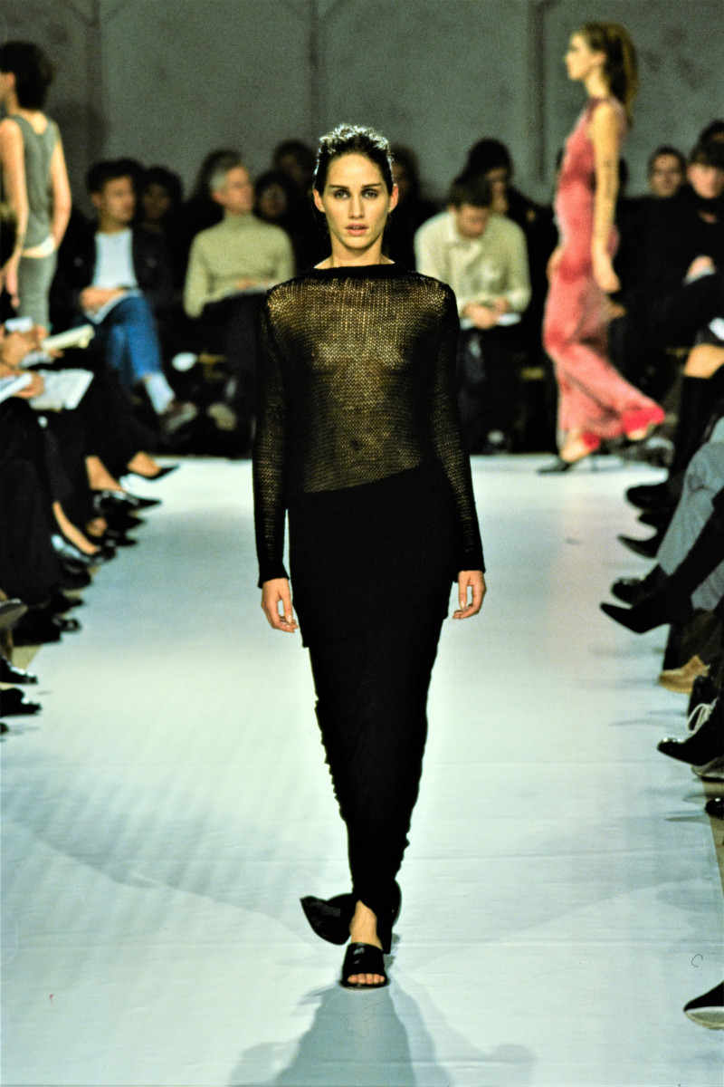 Ann Demeulemeester fashion show for Spring/Summer 1998