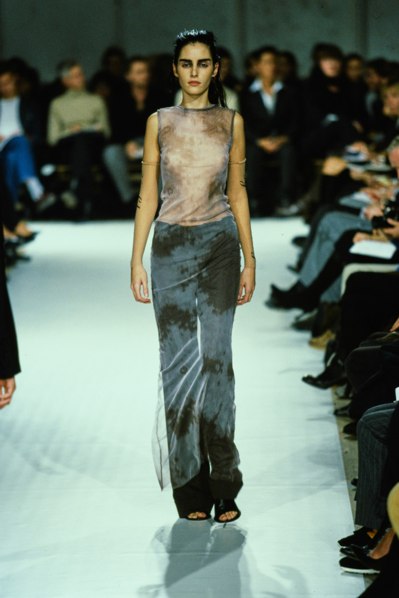Ann Demeulemeester fashion show for Spring/Summer 1998