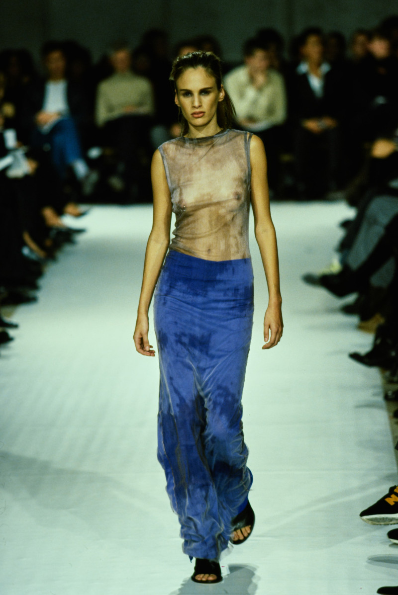 Ann Demeulemeester fashion show for Spring/Summer 1998