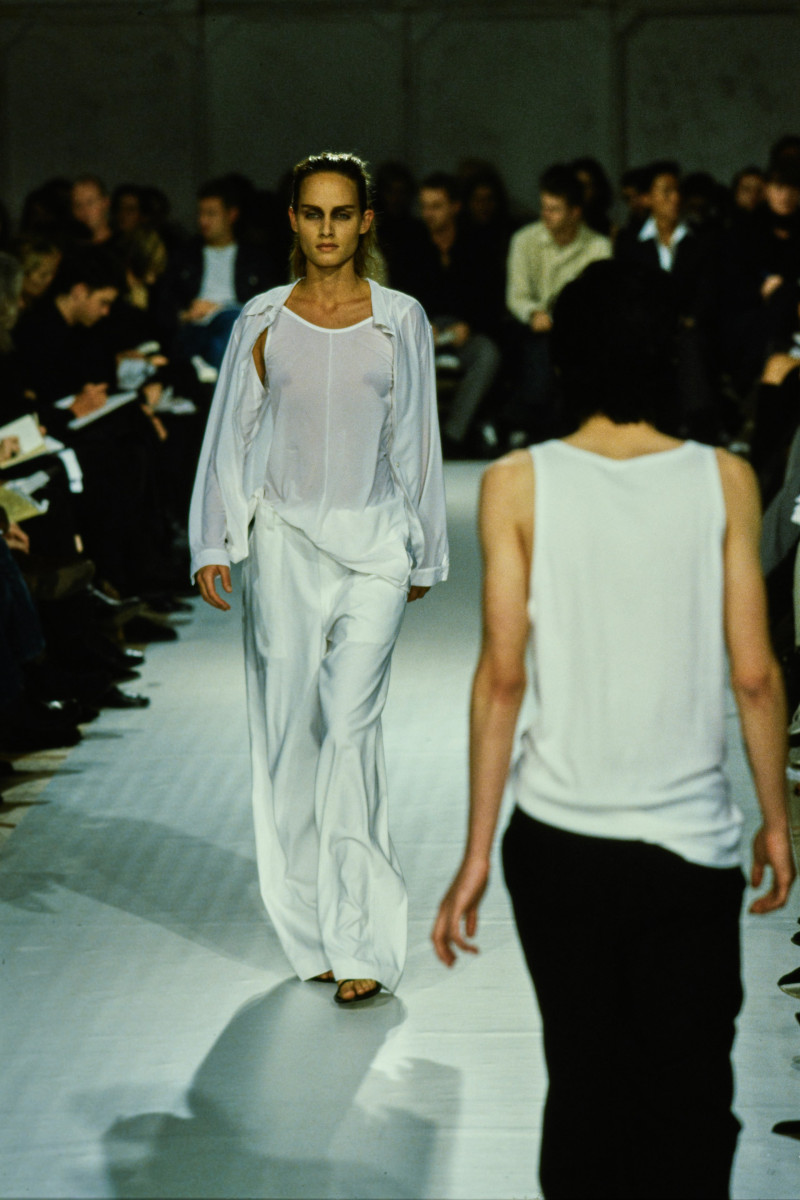 Ann Demeulemeester fashion show for Spring/Summer 1998