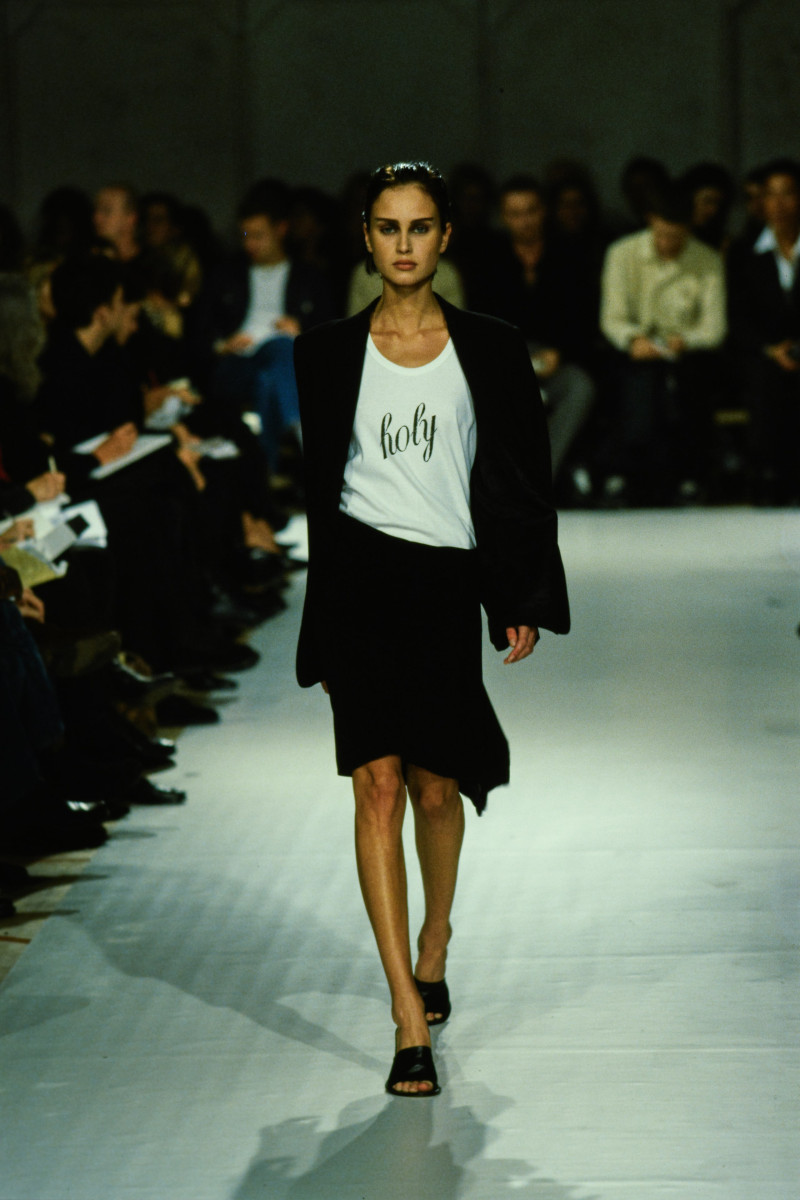 Ann Demeulemeester fashion show for Spring/Summer 1998