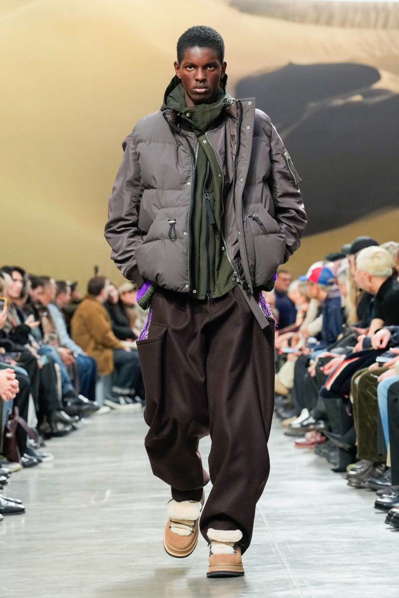 Sacai fashion show for Pre-Fall 2025