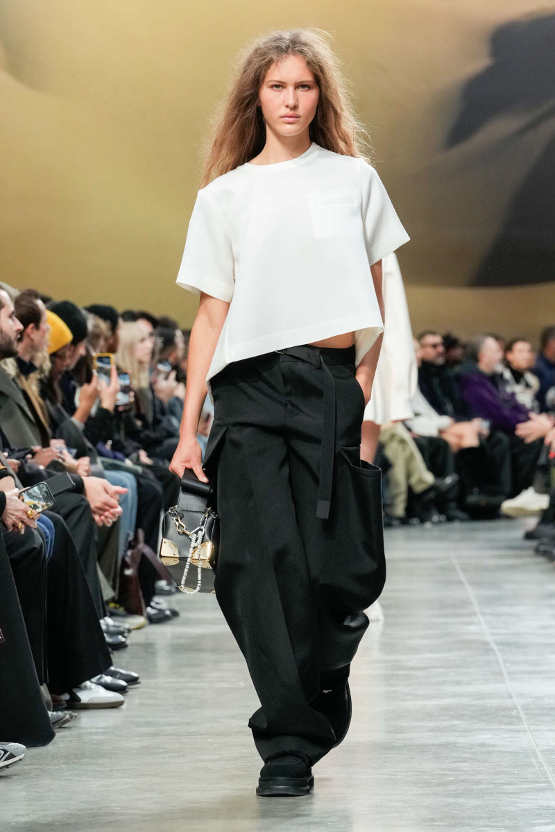 Sacai fashion show for Pre-Fall 2025
