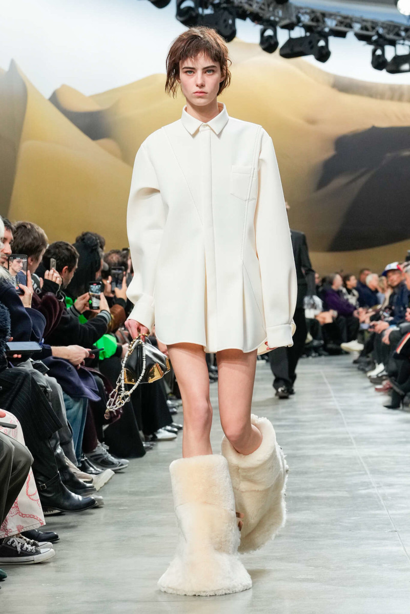 Sacai fashion show for Pre-Fall 2025