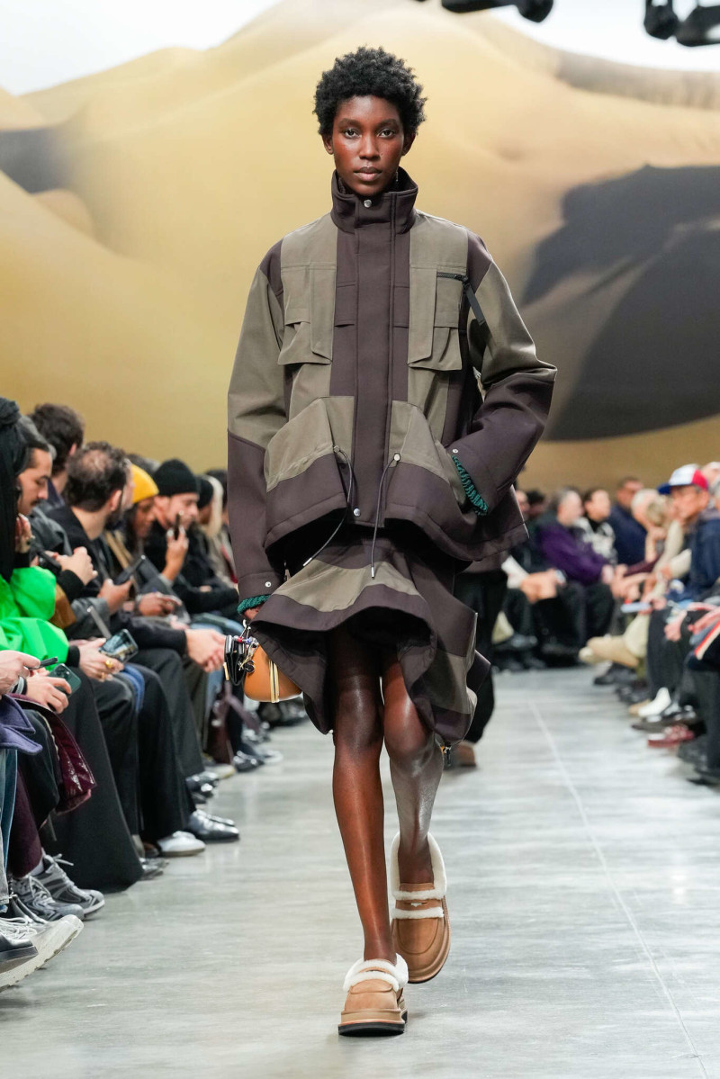 Sacai fashion show for Pre-Fall 2025