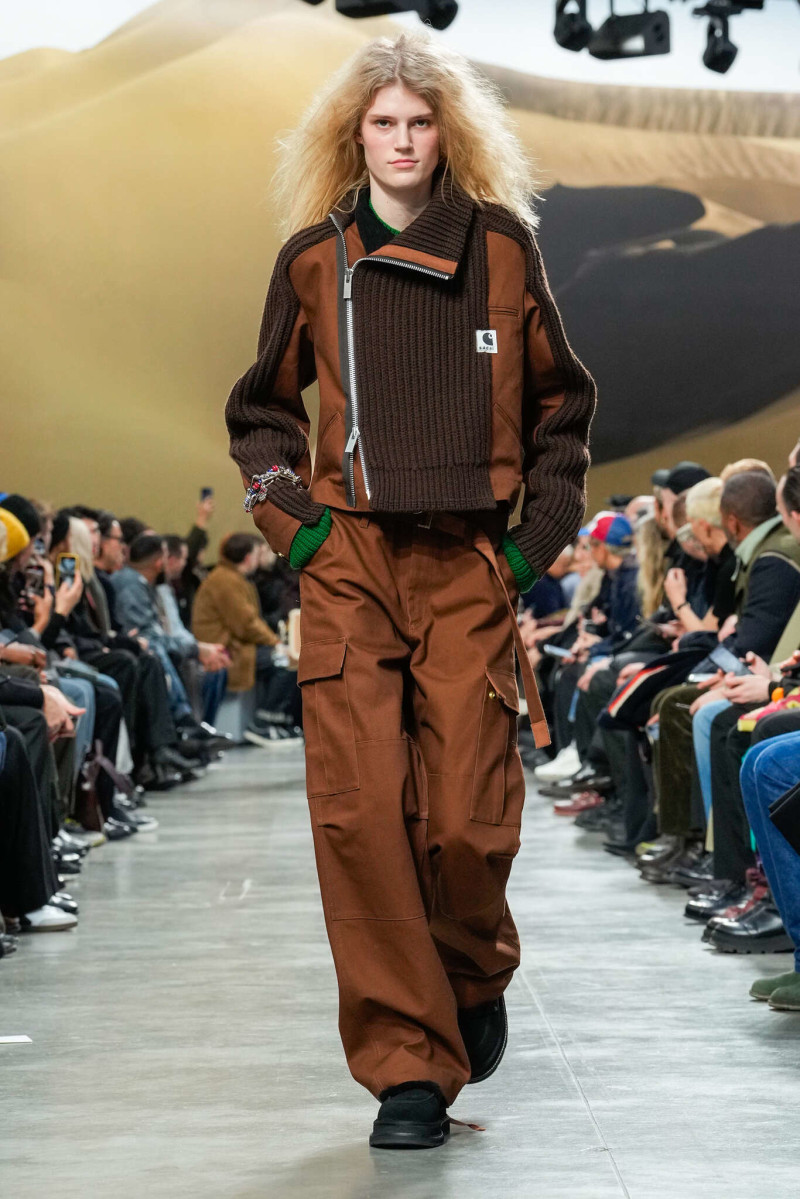 Sacai fashion show for Pre-Fall 2025