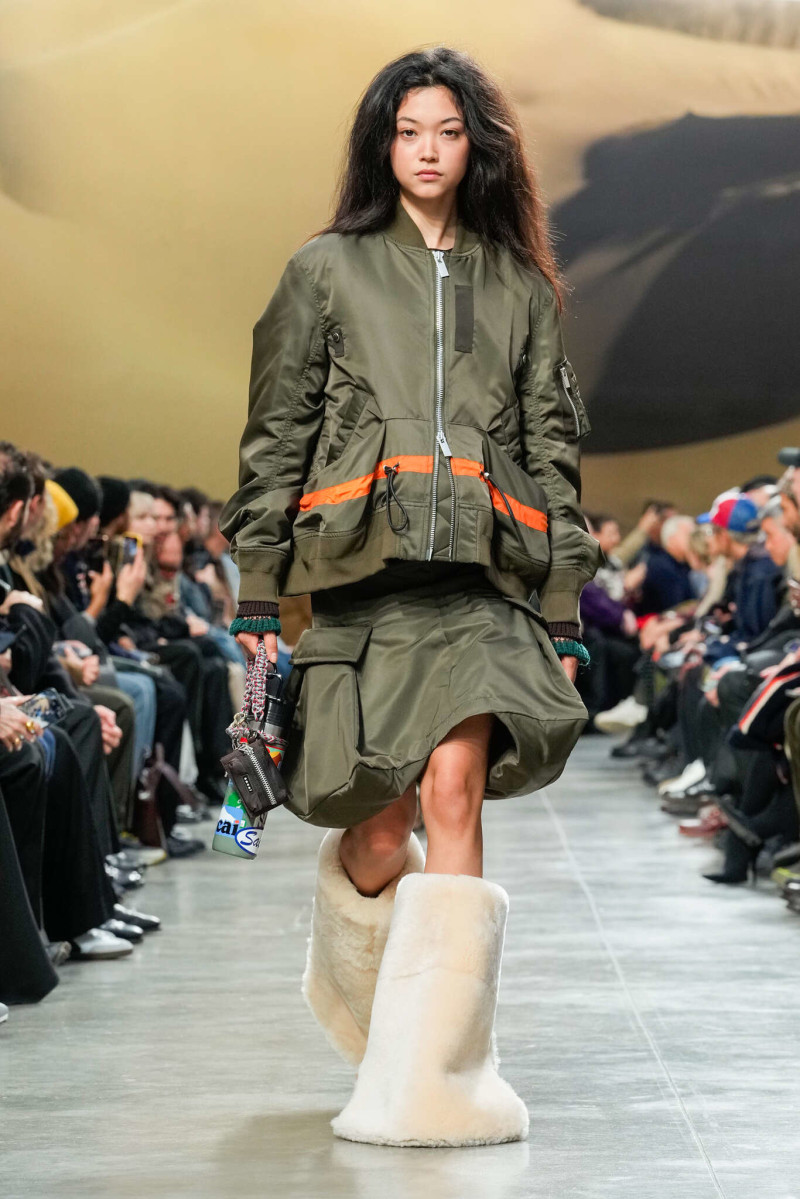 Sacai fashion show for Pre-Fall 2025