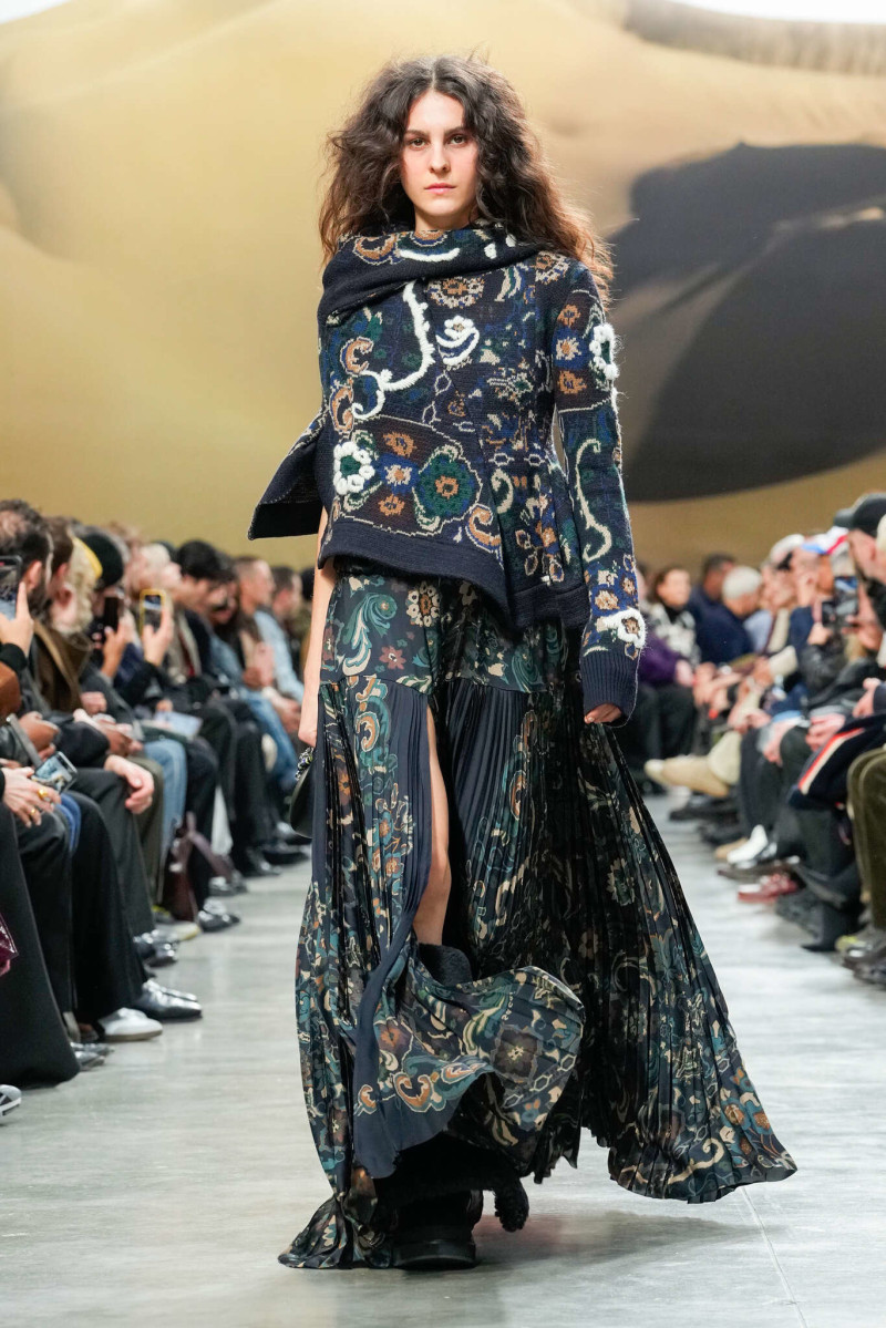Sacai fashion show for Pre-Fall 2025