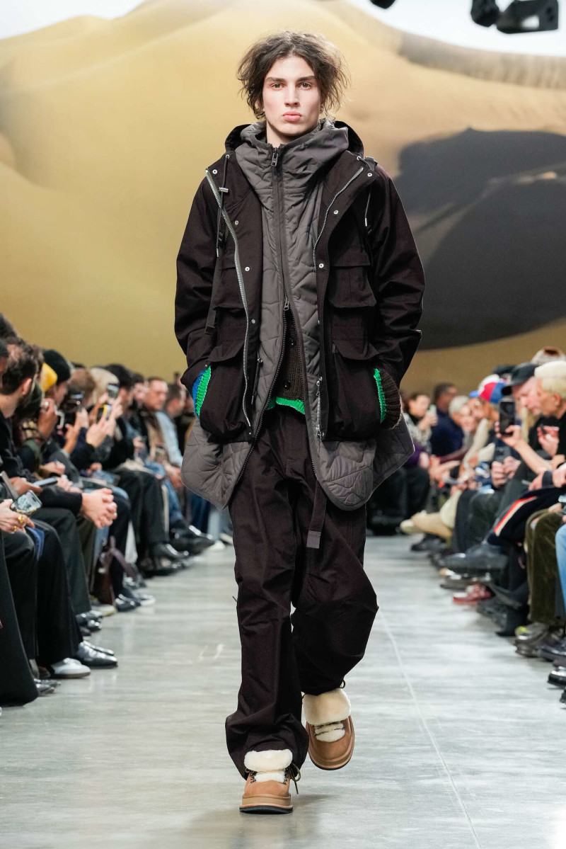 Sacai fashion show for Pre-Fall 2025