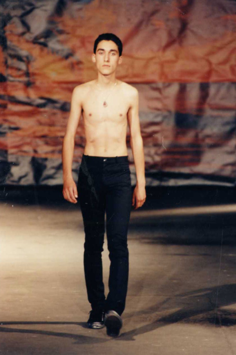 Raf Simons fashion show for Spring/Summer 1998