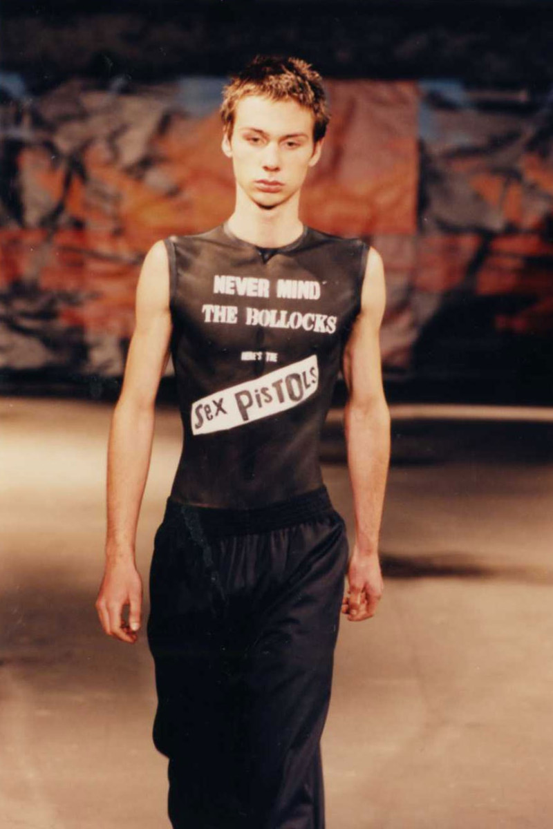 Raf Simons fashion show for Spring/Summer 1998