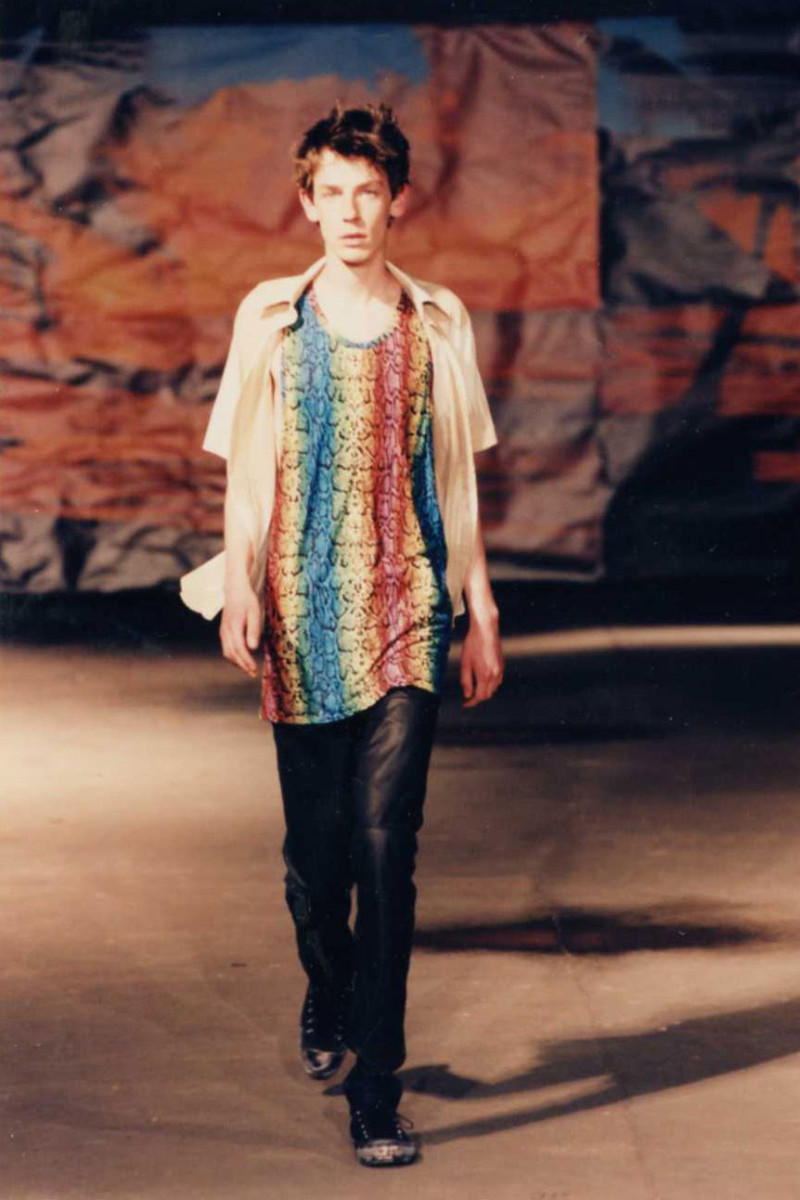 Raf Simons fashion show for Spring/Summer 1998