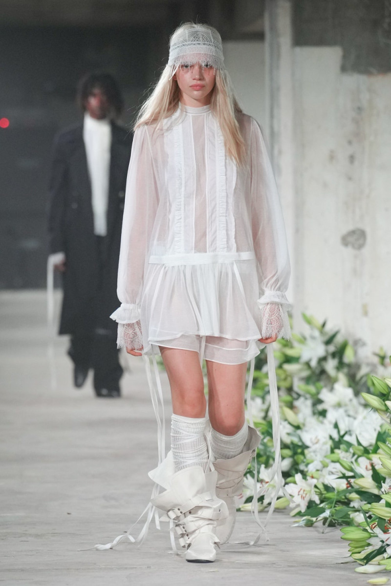 Ann Demeulemeester fashion show for Spring/Summer 2025