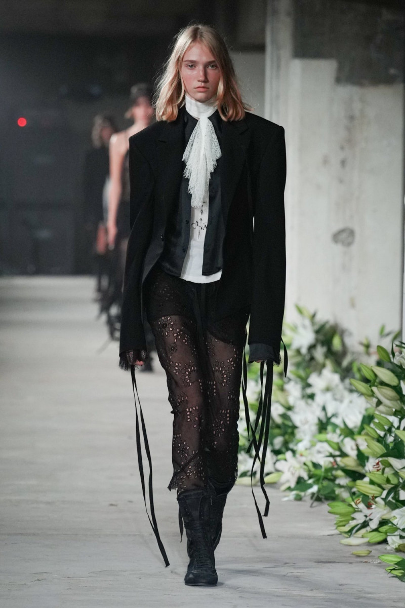 Ann Demeulemeester fashion show for Spring/Summer 2025