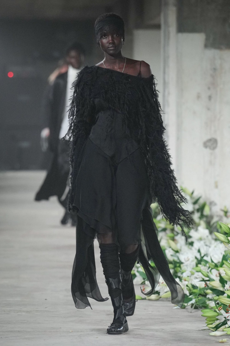 Ann Demeulemeester fashion show for Spring/Summer 2025