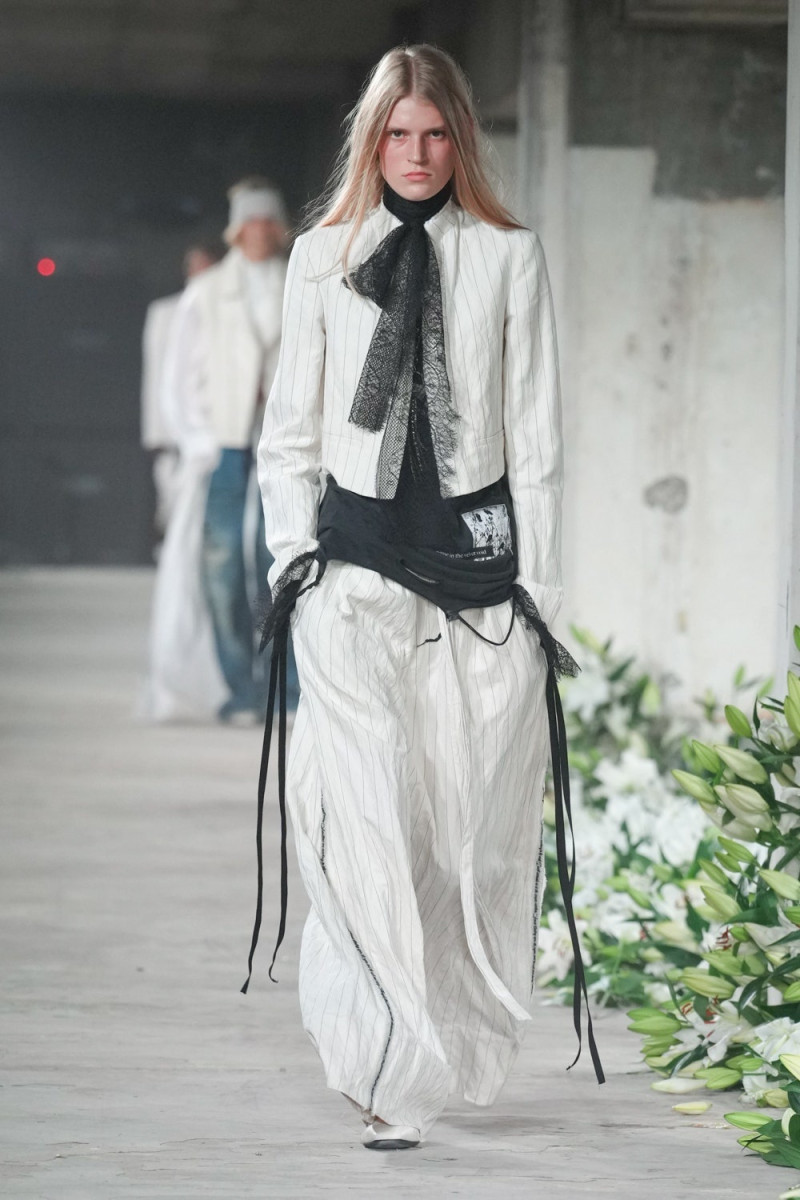 Ann Demeulemeester fashion show for Spring/Summer 2025