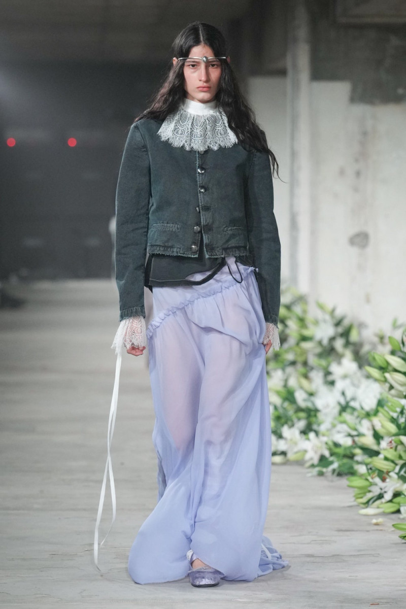 Ann Demeulemeester fashion show for Spring/Summer 2025